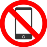 no cell phone icon
